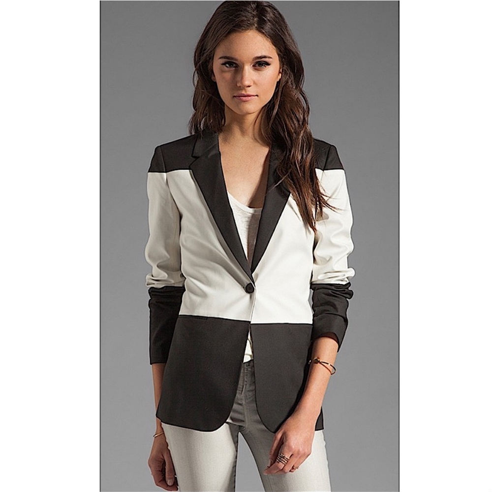 Elizabeth & James Rex Colorblock Blazer